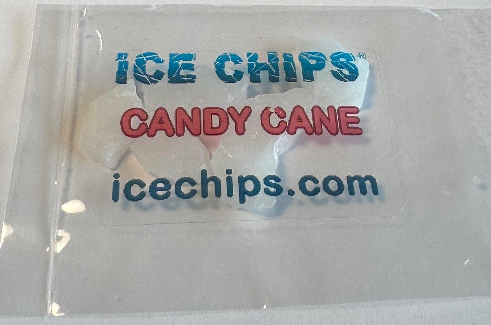 ICE CHIPS® Candy Cane Xylitol Candy