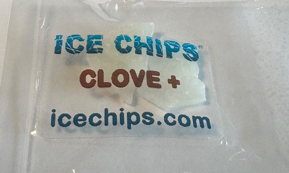 ICE CHIPS® Clove Plus Xylitol Candy