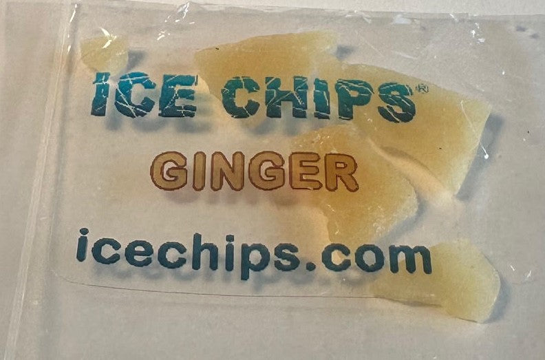 ICE CHIPS® Ginger Xylitol Candy