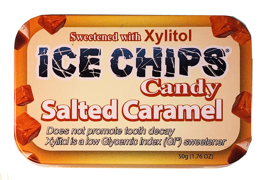 ICE CHIPS® Salted Caramel Xylitol Candy