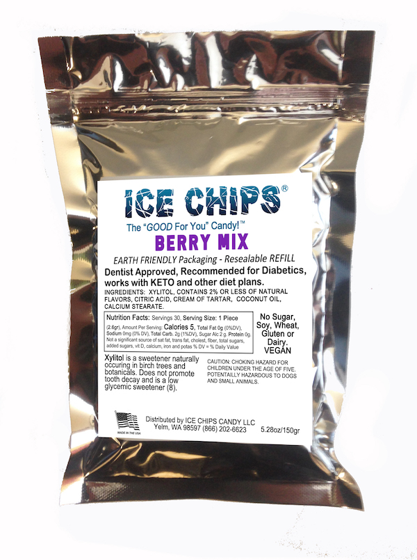 Berry Mix Ice Chips Candy