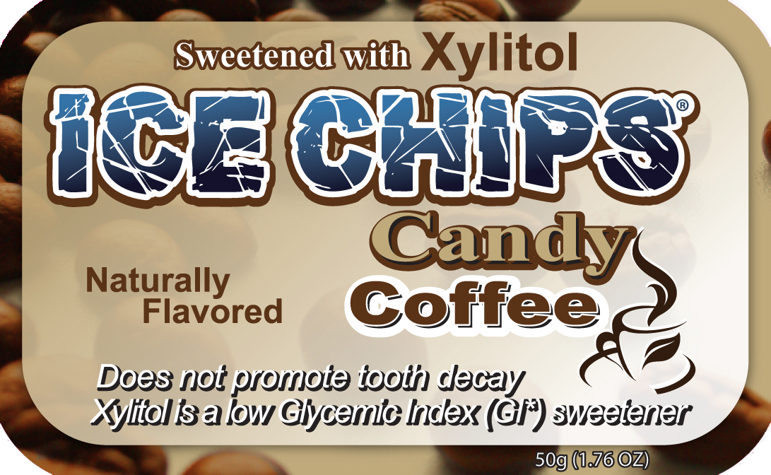 ICE CHIPS® Coffee Xylitol Candy